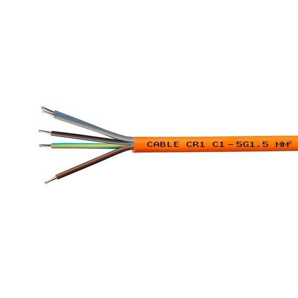 CAB FEU 5G1,5  CAB SECURITE FEU    *COUPE* CR1