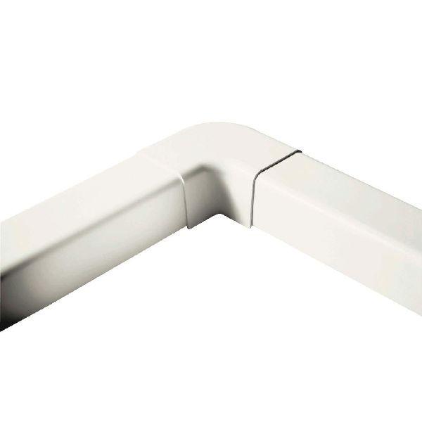 Coude plat 90° 80mm