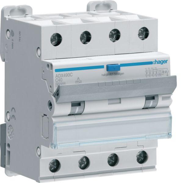 Disj dif 4P 10kA C40A 30mA A