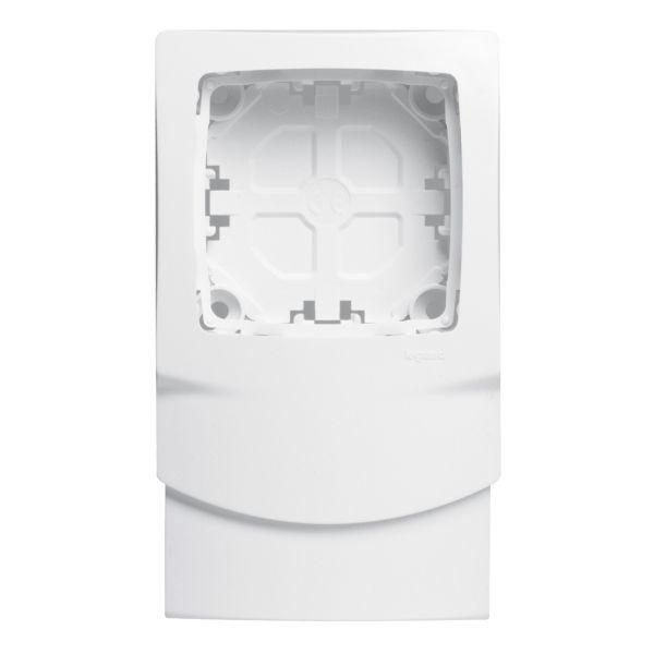 CADRE 1P H12,5/20-32-40 BLANC