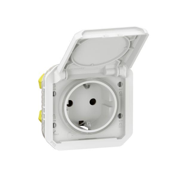 2P+T SCHUKO BA BLANC COMPO
