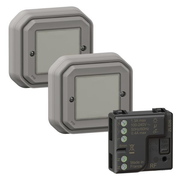 PAP MICROMODULE PLEXO GRIS