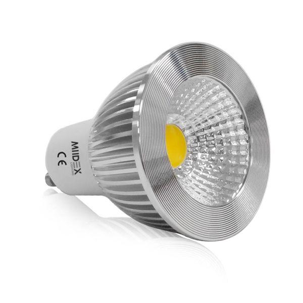 LED 5 W GU10 3000K 75° BX ALU