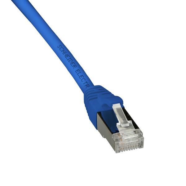 CORDON SFTP CAT6A 1m Bleu