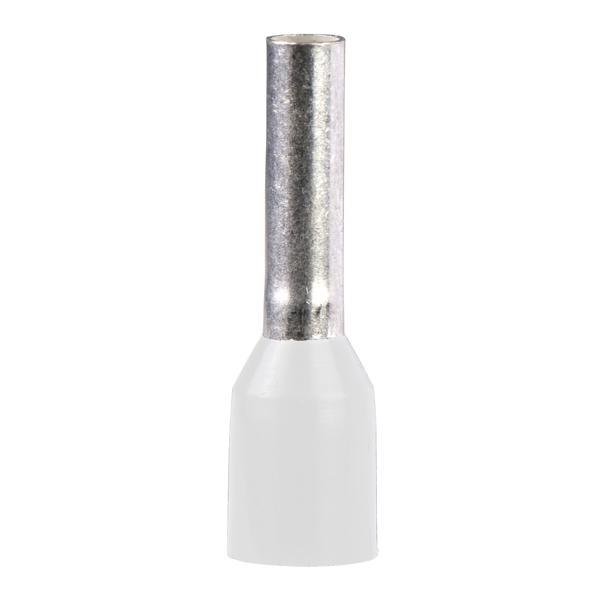 Embout moyen 0,5mm² blanc NF