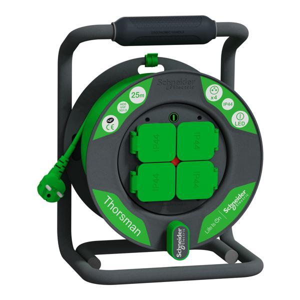 Enrouleur 25m HO5VVF 3G1,5mm