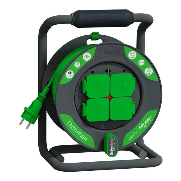 Enrouleur 40m HO5VVF 3G1,5mm