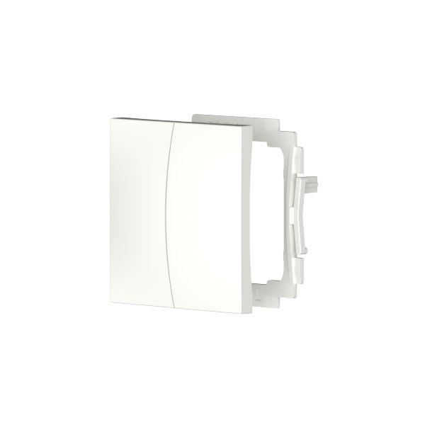 Poussoir double blanc
