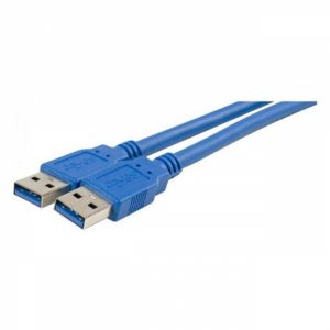 CORDON DE CONNEXION USB V3.0 TYPE A/A 2 METRES