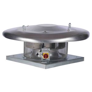 Tourelle centrifuge horizontale régulée, 1520 à 2750 m3/h, boîtier de contrôle