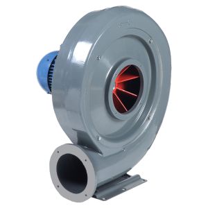 Ventilateur centrifuge, 1250 m3/h, jusqu'à 120°C en continu, tri 230/400V, IP55