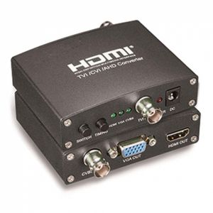 CONVERTISSEUR ANALOGIQUE BNC VERS HDMI/VGA/BNC