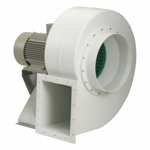 Moto-ventilateur centrifuge polypropylène, 1660 m3/h, 1,5 kW, triphasé 230/400V