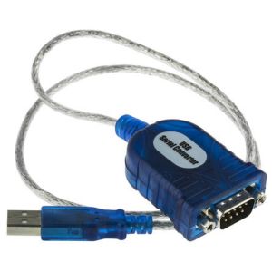 CORDON USB A MALE > RS232 MALE L